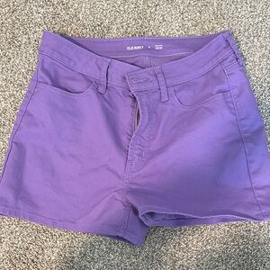 Old Navy Purple Women’s Denim-Style Shorts